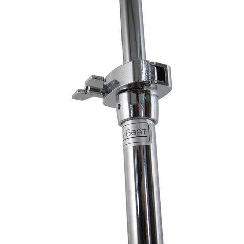 New Beat Cbs716 Soporte Base Para Platillo C/ Boom Batería Color Cromado
