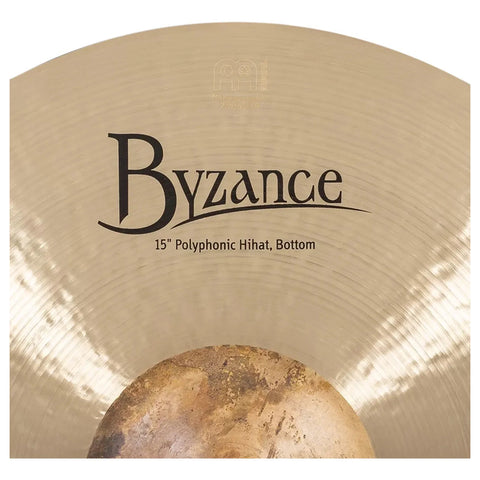 Platillos Hihats Polifónicos Byzance Meinl 15  B15poh Dorado
