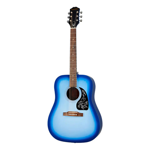 Guitarra EpiPhone Starling Player Dreadnought 6 Cuerdas Color Azul