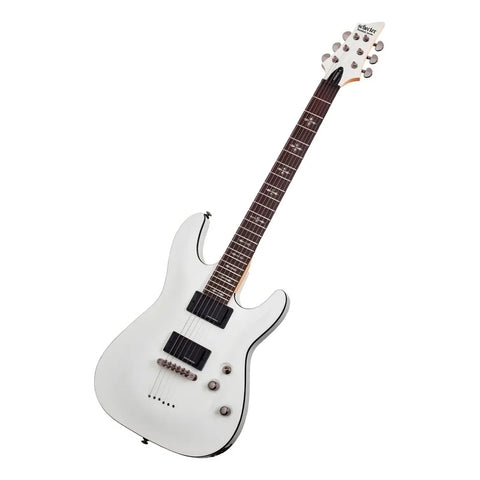 Guitarra Eléctrica Schecter Demon Series Tilo Vintage White 6 Cuerdas Diestro Wengué