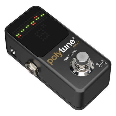 Pequeño Afinador Polifónico Tc Electronic Polytune 3 Noir Negro