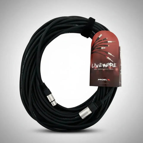 Cable P/microfono Xlr 3 Pines 15 Metros Proel Lw Mc250lu15