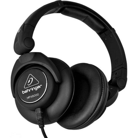 - Audífonos Behringer Hpx6000 - Profesionales Para Dj - Color Negro