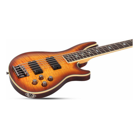 Bajo Eléctrico 5 Cuerdas Schecter Omen Extreme-5 Vsm Diestro Vintage Sunburst