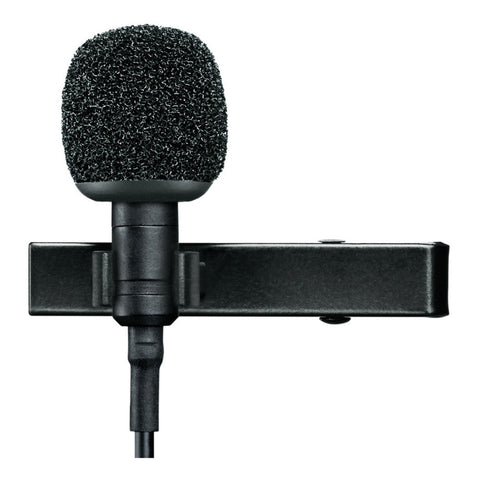 Microfono Lavalier Para Moviles Y Tabletas Shure Mvl-3.5mm Negro