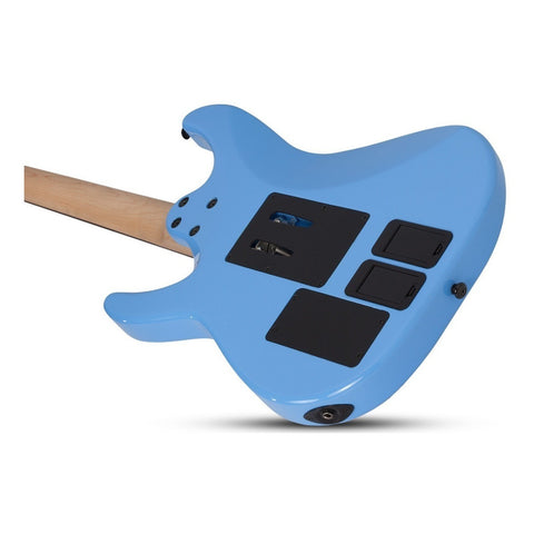 Guitarra Eléctrica Color Azul, Schecter Sun Valley Ss-fr S Diestro Riviera Blue Ébano