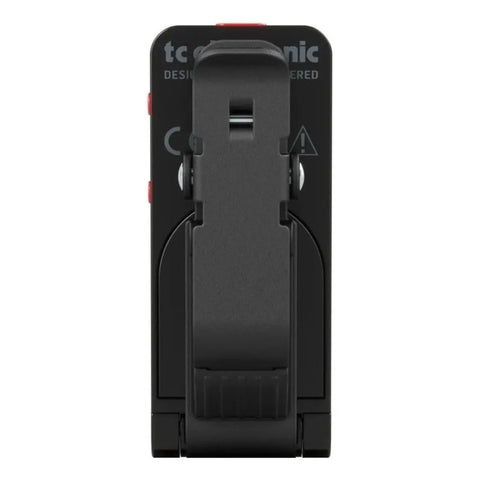 Afinador Tc Electronic Unitune Clip Cromatico Palermo Color Noir