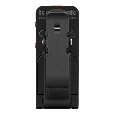 Afinador Tc Electronic Unitune Clip Cromatico Palermo Color Noir