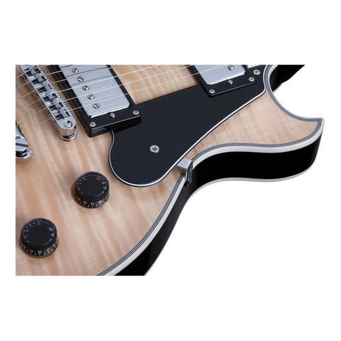 Guitarra Eléctrica Gloss Natural Schecter Solo-ii Custom Diestro Marrón Claro