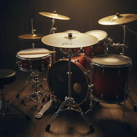 Platillo Crash Meinl De 18  Para Práctica A Bajo Volumen P-hcs18c