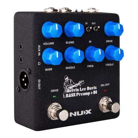 Pedal Nux Para Bajo Nbp-5 Preamp + Di
