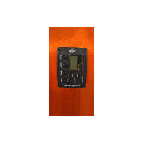 Guitarra Electroacústica 6 Cuerdas Oscar Schmidt Og2ce Rojo Dreadnought