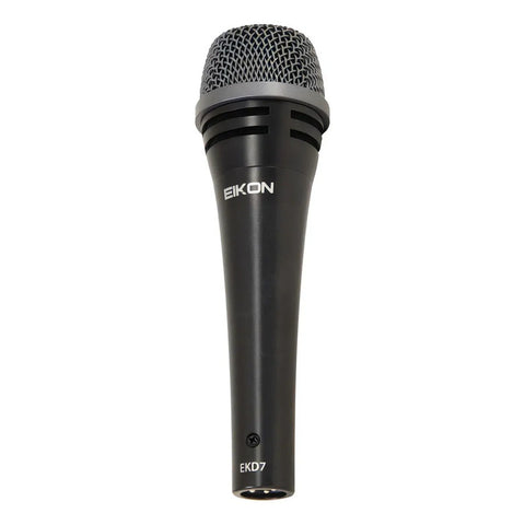 Micrófono Dinámico Eikon Ekd7 Voz Cardioide Negro