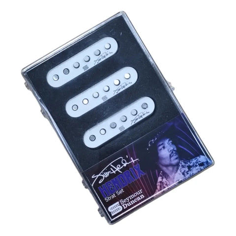 Set De Pastillas Singlecoil Seymour Duncan Hendrixstratwhite Blanco