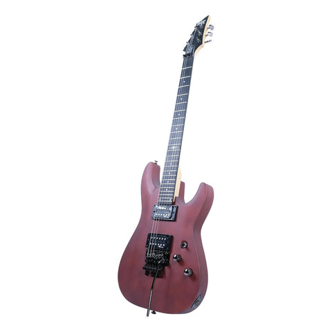 Guitarra Eléctrica Sólida Nogal, Sgr By Schecter C1 Fr Swn Diestro Nogal Satinado