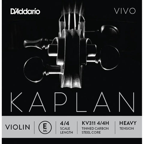 Juego De Cuerdas Para Violín Escala 4/4 Daddario Kv310 4/4m