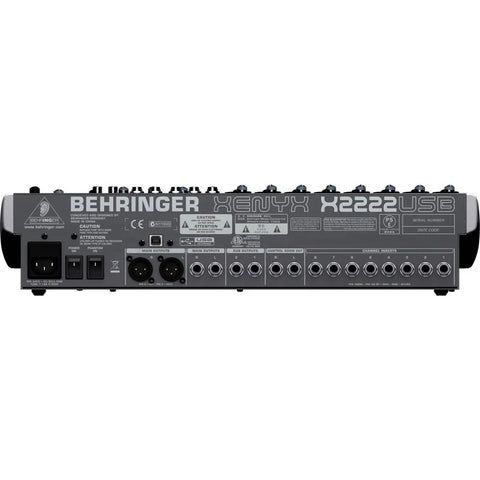 Mezcladora Con Interfase Usb Behringer Xenyx X2222usb