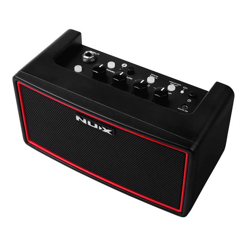 Combo Para Guitarra O Bajo 2x2 PuLG 4w Nux Mighty Air Negro/rojo