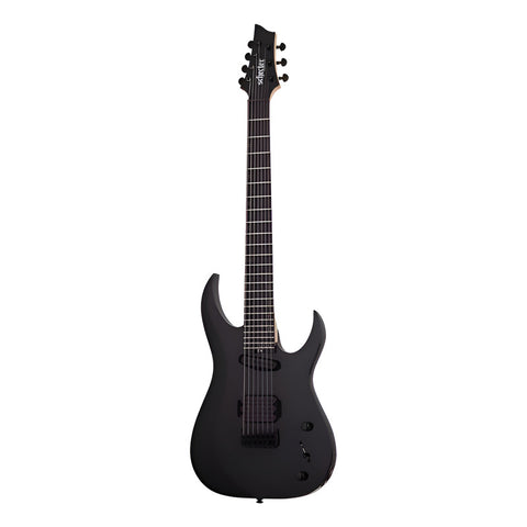 Guitarra Eléctrica 7 Cuerdas Schecter Sunset-7 Triad Gloss B Diestro Negro