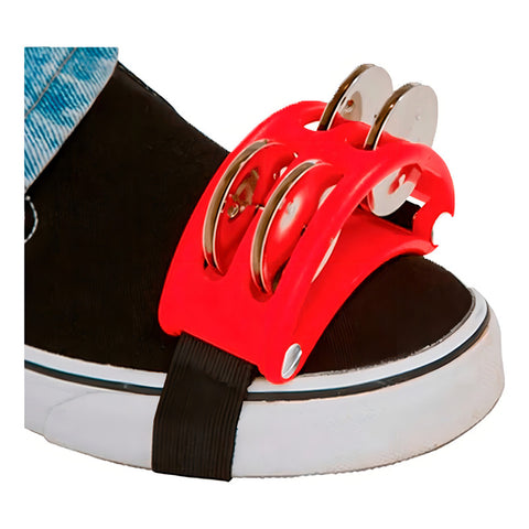 Pandero Para Pie Latin Percussion Lp188 Color Rosa Claro