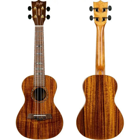 Ukelele Concierto Brillante Flight Duc445 Acacia Marrón