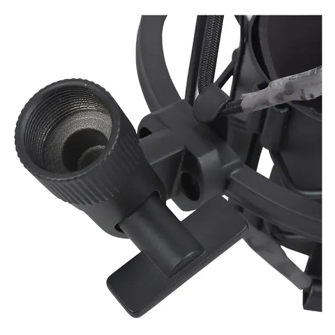 Soporte Shockmount Proel Apm225 Araña Antivibración Micrófono Condensador Negro