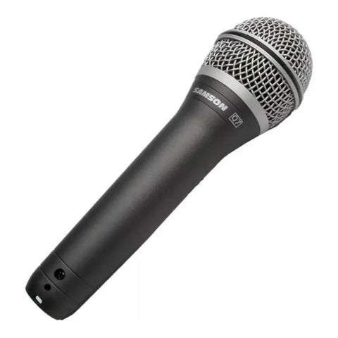 Micrófono Vocal/instrumental Dinamico Cardioide Samson Q7 Negro