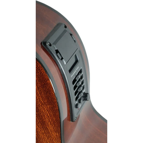 Guitarra Electroacústica Folk La Sevillana Fo-300ceq Tsb Sunburst Diestro
