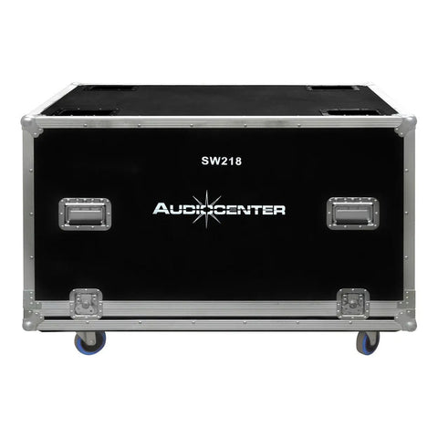 Subwoofer Pasivo Driver 2x18 Audiocenter Sw218/estuche Negro