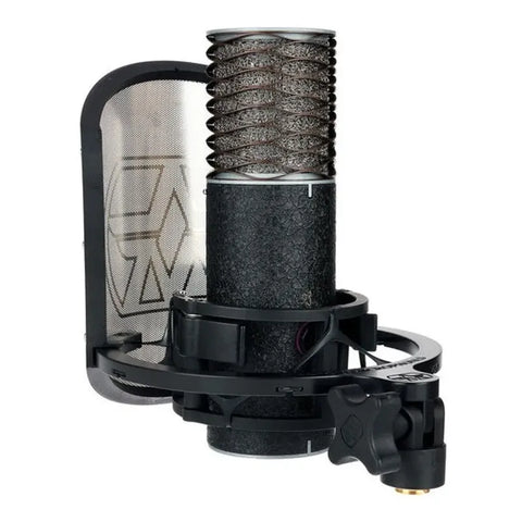 Micrófono Aston Spirit Condensador Cardioide, Forma De 8, Omnidireccional Color Negro