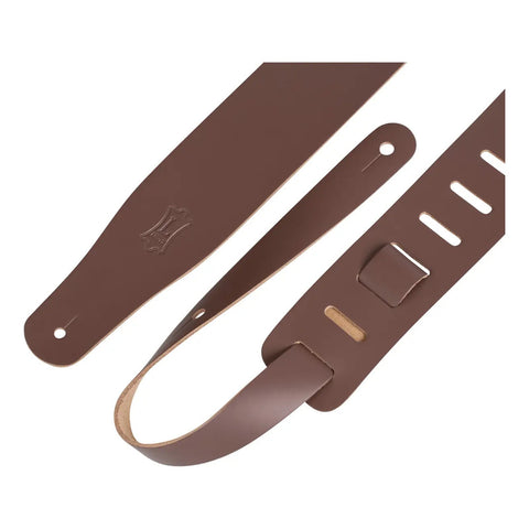 Tahali Para Guitarra Brown Levys M26 Café Streamline Leather