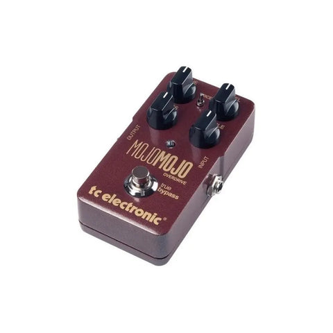 Pedal Overdrive Tc Electronic Mojomojo Para Guitarra Eléctrica Bordó
