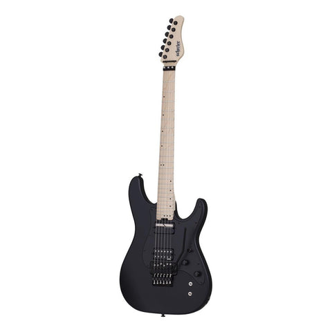 Guitarra Eléctrica Satin Black Schecter Sun Valley Ss-fr S