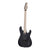 Guitarra Eléctrica Schecter Sun Valley Super Shredder Fr S De Caoba Satin Black Con Diapasón De Arce