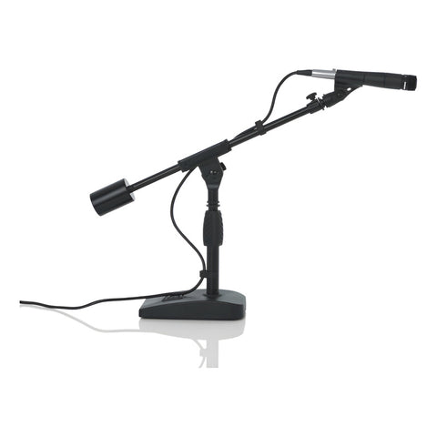 Soporte Micrófono Brazo Telescópico Frameworks Gfw-mic-0822 Negro