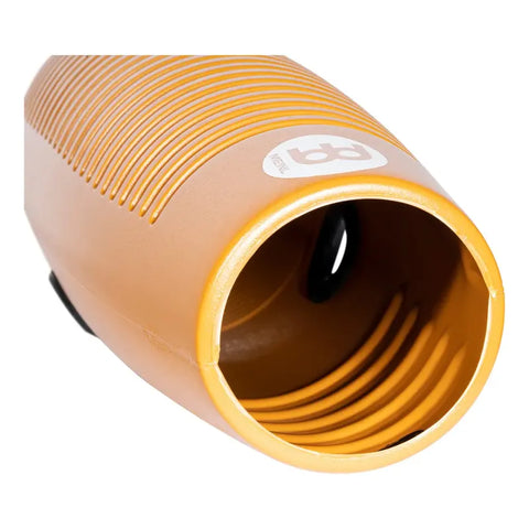 Meinl Gu9 Guiro De Fibra De Vidrio Con Raspador Percusión Color Cafe