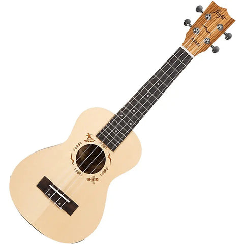 Ukulele Concierto Duc525 Sp/zeb, Flight Duc525 Sp/zeb Marrón