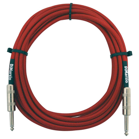 Cable P/instrumento 5.4 M Color Rojo Dimarzio Ep1718 Red