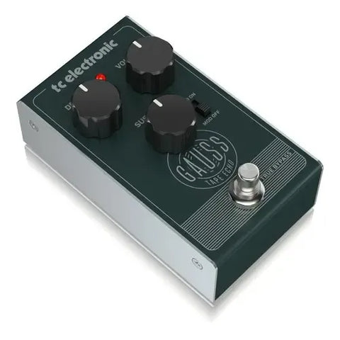 Pedal Delay Tc Electronic Gauss Tape Echo Guitarra Verde Oscuro