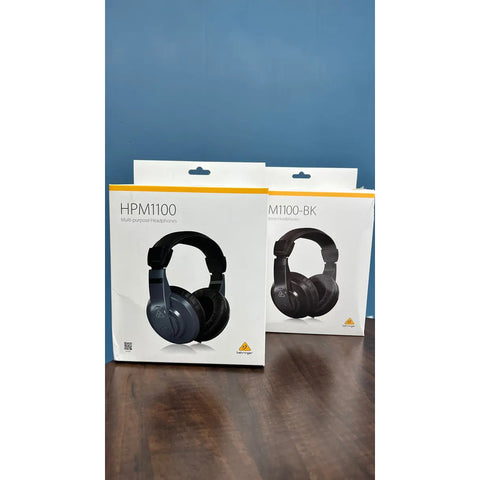 Audifonos Behringer Hpm1100-bk Monitoreo Gaming Negro