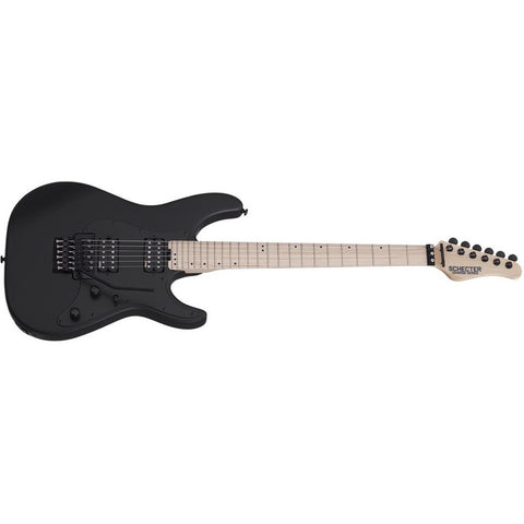 Guitarra Electrica Negro Satinado, Schecter Sun Valley Ss-fr