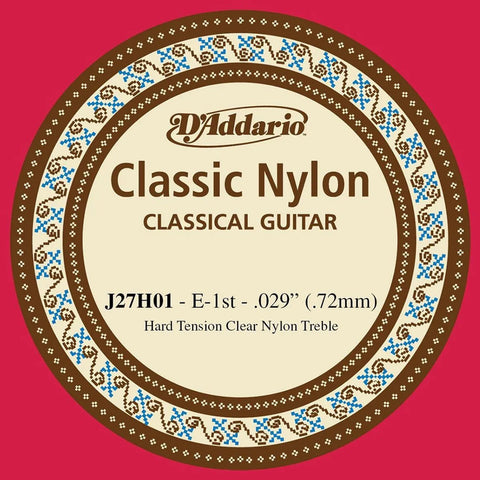Primera Cuerda Individual Nylon E .029  Daddario J-27h01