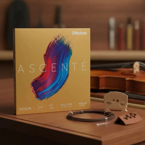 Juego De 4 Cuerdas Para Violin 4/4 D'addario A310 Ascenté