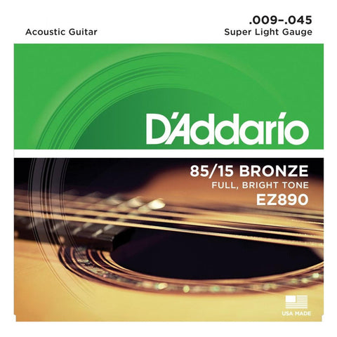 Juego De Cuerdas Para Guitarra Acústica Daddario Ez890-e