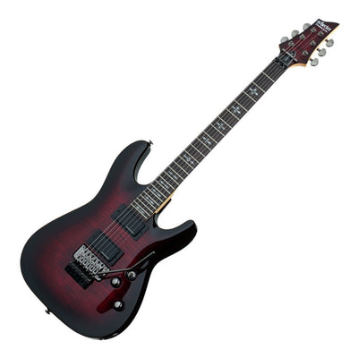 Guitarra Eléctrica Crimson Red Burst Schecter Demon-6 Fr Crb