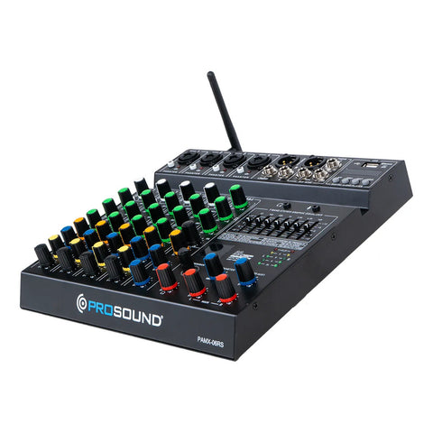Mezcladora 6 Canales Con Efectos Prosound Pamx-06rs