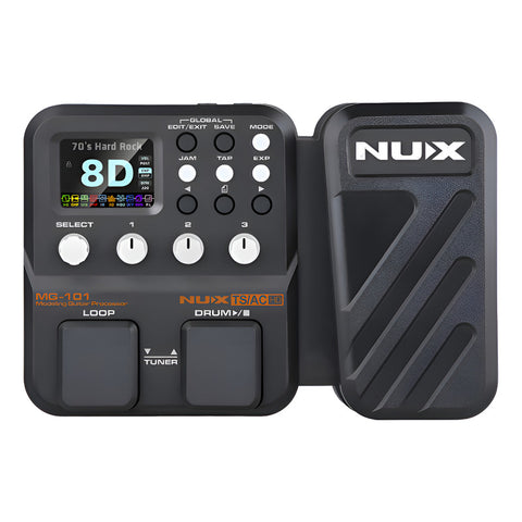 Procesador P/guitarra Nux Mg-101 Negro