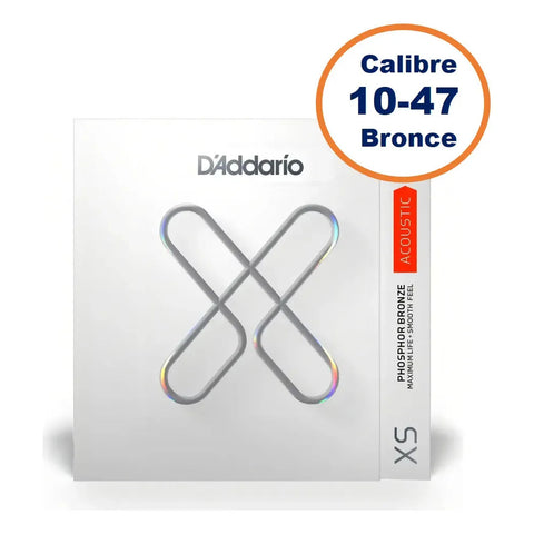 D'addario Xsapb1047 Guitarra Acústica Encordado 010-047