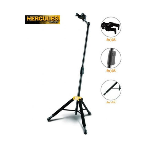 Hercules Gs415b Plus Stand Atril Soporte Pedestal Guitarra Color Negro