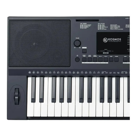 Teclado Digital Profesional De 61 Teclas Keyboard Kosmos-kb Negro